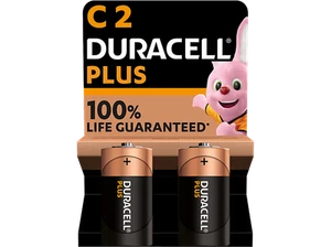 Pilas  - Duracell Plus C, 2 unidades, 1.5 V LR14 MN1400, Tipo C - Imagen 1 de 6