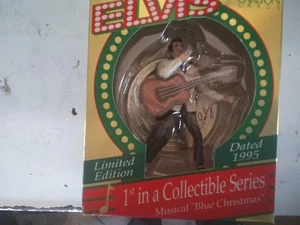 ELVIS PRESLEY Coleccionable Musical Adorno de Navidad Edición Limitada 1er Carlton - Imagen 1 de 1