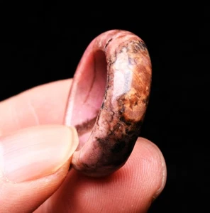 7.3g Natural Pretty Striking Rhodonite Crystal Gemstone Ring AAAA - Picture 1 of 6