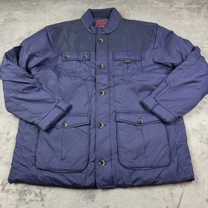 UNTUCKit Jacke Herren XL dunkelblau gesteppt Nylon Utility Taschen Outdoor Mantel - Bild 1 von 17