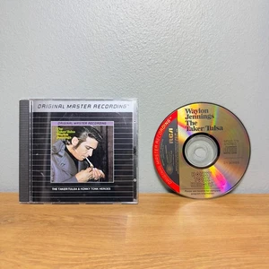 Waylon Jennings The Taker and Tulsa & Honky Tonk Heroes MFCD 779 CD - Picture 1 of 4