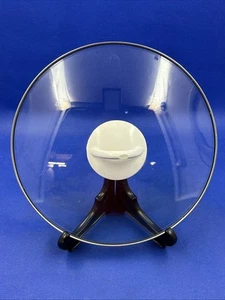 Rival Crock Pot Schongarer runder Klarglasdeckel 10" Zoll weißer Griff 38501 - Bild 1 von 4