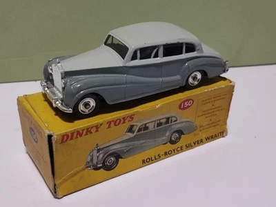 Dinky 150 Rolls Royce Silver Wraith With Original Box - Image 1 of 4