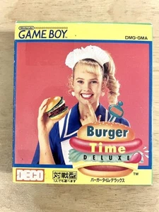 Limited Burger Time Deluxe Data East Co., Ltd. Dmg-Gma Box With Manual N.2291 Ga - Picture 1 of 10