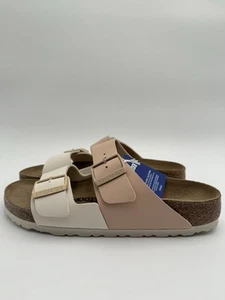 Birkenstock Women's Arizona Split Sandals Narrow Fit Sizes 36-41 Beige |1027058| - Picture 1 of 5
