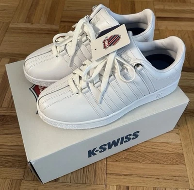 K-Swiss Women's Classic VN Sneaker White/White, Size 7 - Image 1 of 4