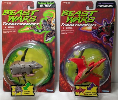 Transformers Beast Wars Rattrap Terrorsaur Vintage 1995 SEALED Hasbro Kenner - Image 1 of 4