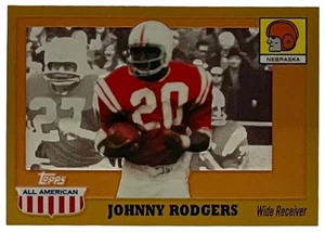 2005 Topps All American Gold Chrome #34 Johnny Rodgers Cornhuskers /555 - Picture 1 of 2
