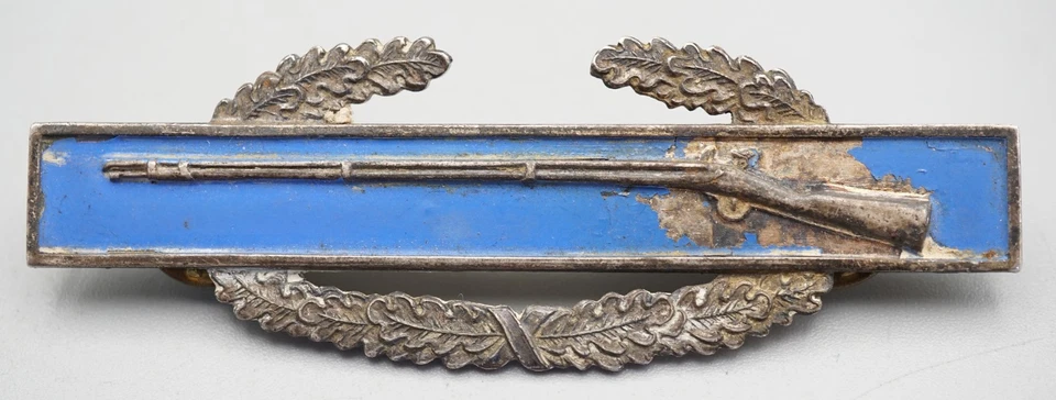 Второй мировой войны стерлинговая армия CIB боевой пехоты значок - Изображение 1 из 3