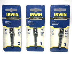Irwin IWAF36238 SCHWARZ OXID IMPACT PERFORMANCE SERIE STECKSCHLÜSSEL ADAPTER 2" - Bild 1 von 3