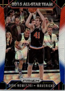 2015-16 Panini Prizm Prizms Red White Blue #371 Dirk Nowitzki AS - NM-MT - Picture 1 of 2