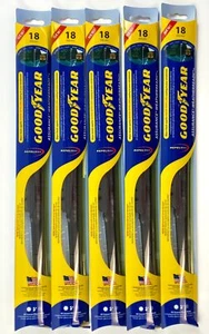 GoodYear Wiper Blade Assurance WeatherReady + RepelMax Black 18 in Set of 5 - Picture 1 of 3