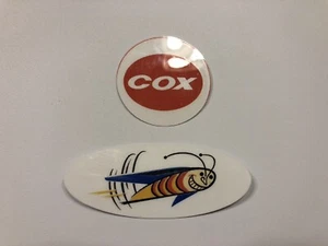 Cox Flying Bee And Cox Sticker - Picture 1 of 2