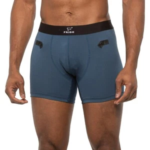FRIGO COOLMAX  Adjustable Pouch Zone 6" Boxer Briefs Underwear Mens SMALL NEW - Picture 1 of 3