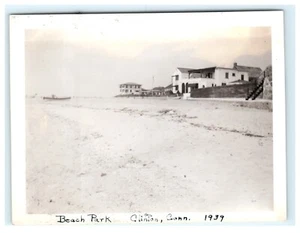 1939 Beach Park Clinton CT, Connecticut Snap Shot Photo - Bild 1 von 2