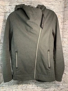 LULULEMON "Cozy Up Buttercup" Jacket Sherpa Plush Lined Size Sm Charcoal Gray - Picture 1 of 12