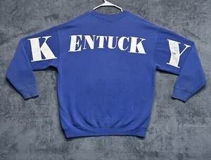 Vintage Kentucky Wildcats Sweatshirt Herren L Big Spellout Blue Lee Made In USA - Bild 1 von 14