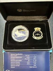 2014 Perth Mint Royal Australian Navy Silver 1oz Proof Submarine Service *149 - Picture 1 of 6
