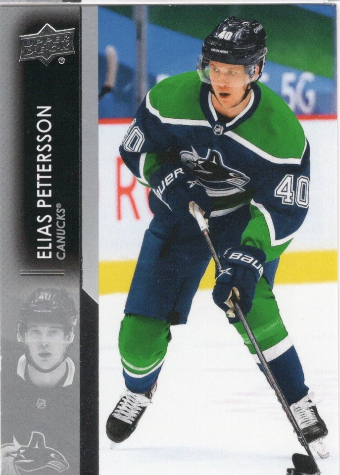 21-22 2021-22 Upper Deck 1 Elias Pettersson #179-Canucks - Image 1 of 1