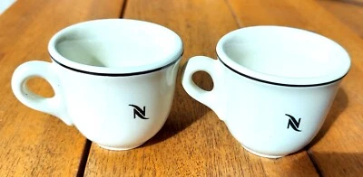 Juego de 2 tazas de café espresso vintage Nespresso, hechas en Alemania Foto 1 de 4