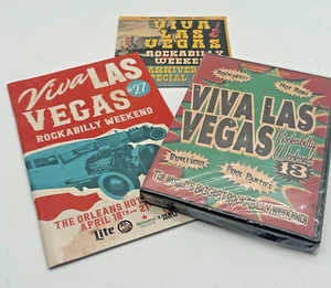 Mixed Viva Las Vegas Rockabilly Weekend Lot DVD Movie CD BOOK - Picture 1 of 7