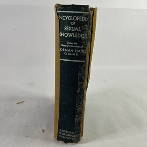 Eugenics - Encyclopedia of Sexual Knowledge 1937 by Costlier, M.D. & Willy, M.D. - Picture 1 of 16