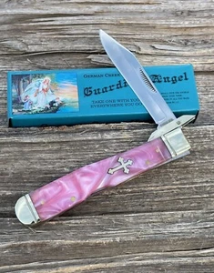 GERMAN CREEK * GUARDIAN ANGEL PINK PEARL SWINGUARD CHEETAH *READ DESCRIPTION - Picture 1 of 8