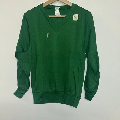 Vintage 1980’s Usa Made Boys Crewneck, Deadstock NWT, Size XL 18 - Image 1 of 2