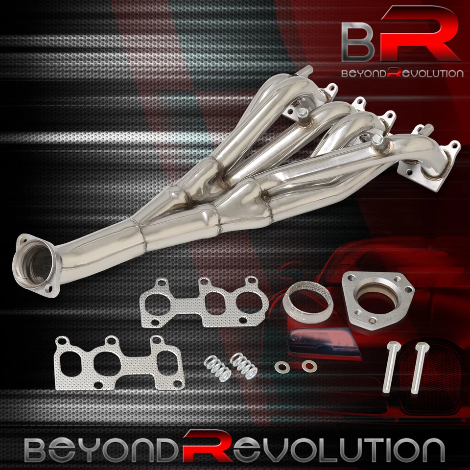 For 1992-2002 Golf GTI Jetta MK3 MK4 2.8L VR6 Stainless Exhaust Header Manifolds - Image 1 of 4