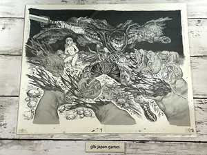 BERSERK Exhibition Item Reproduction of Original Picture Guts & Farnese - Picture 1 of 4