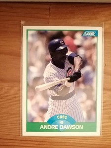 ANDRE DAWSON 1989 Score #2   FREE SHIPPING