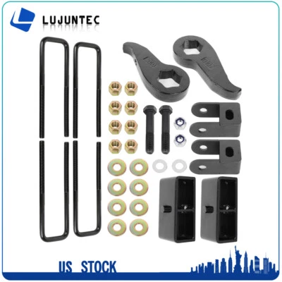 3" Front 2" Rear Lift Kit For 2011-2019 Chevy Silverado GMC Sierra 2500HD 3500HD - Image 1 of 4