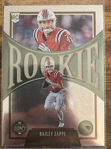 2022 Panini Legacy Chronicles Football - BAILEY ZAPPE RC #218 - Rookie Card - Picture 1 of 2