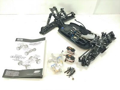 NEW: LOSI 8IGHT-T 1/8 4WD NITRO RACING TRUGGY ROLLER SLIDER CHASSIS w/ SERVOS! - Image 1 of 4