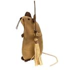 NEW Primitive MOUSE with BROOM Rustic Fabric Cloth 5'Tx 2.5'Wx 1.5'D Farmhouse