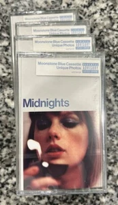 Taylor Swift Midnights Limited Moonstone Edition Blue Cassette Brand New - Picture 1 of 4