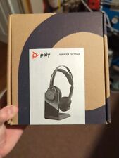 Poly Voyager Focus UC (Model B825 w/Headset + Stand). Brand New in box!