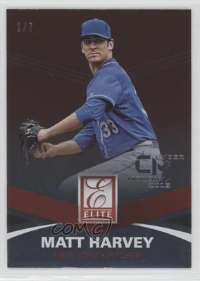 2015 Panini Elite Cyber Monday /7 Matt Harvey #136 - Image 1 of 2