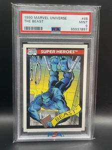 1990 Marvel Universe The Beast #46 PSA 9 MINT Graded !!! - Bild 1 von 2