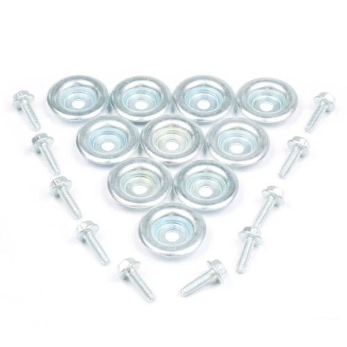 20 Piece Set UTV Skid Plate Washer Bolt Fits All Polaris General Ranger RS1 RZR - Image 1 of 4