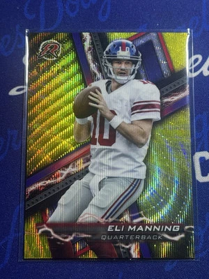 2023 Topps Composite Eli Manning Resurgence Yellow Surge /200 #69 - Image 1 of 2