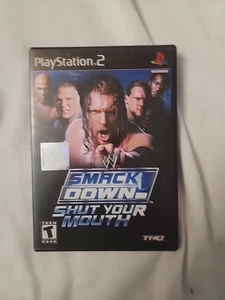 WWE SmackDown! Shut Your Mouth (PS2, 2002) Black Label - Picture 1 of 4