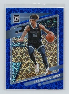 Panini Donruss Optic Blue Velocity #82 2021-22 Brandon Clarke Memphis Grizzlies - Imagen 1 de 2