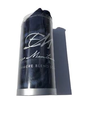 Nuevo en Paquete Enzo Mantovani Hermosa Bufanda Suave Mezcla Lana/Cachemira 12x62 Azul A Cuadros Foto 1 de 4