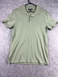 Country Road Mens Polo Shirt Small Green Regular Fit Short Sleeve Casual Cotton - Picture 1 of 8