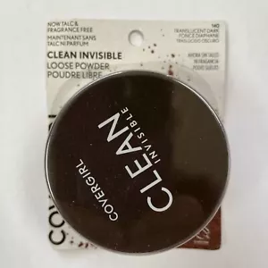 CoverGirl Clean Invisible Loose Powder 140 Translucent Dark Lightweight 0.63 oz - Picture 1 of 4
