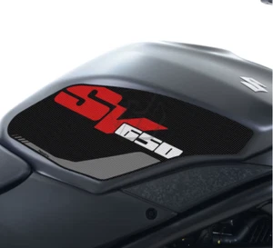 Suzuki SV650 SV 650 ABS 2017 - 2022 Seite Tank Pads Gripper Aufkleber schwarz - Bild 1 von 2