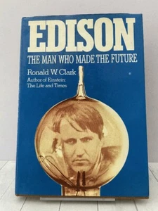 Edison, The Man Who Made the Future, Hardcover, Clark, 1977, First American Ed, - Picture 1 of 8