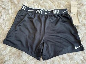 Nike Girls Dri Fit Athletic Shorts, XL, Black, NWT - Picture 1 of 10