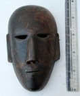 BEAUTIFULLY CARVED Tharu Bodhi Tree Wood Shaman Exorcism Mask